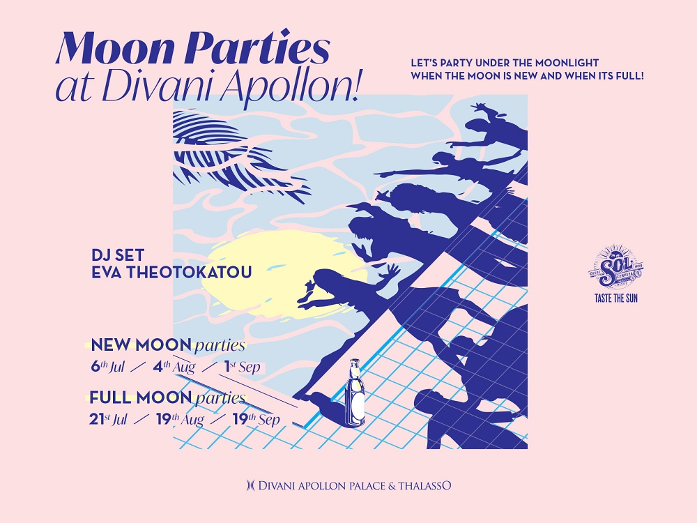 Moon Parties at Divani Apollon!