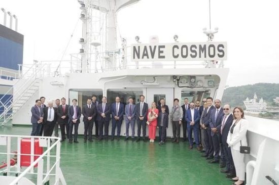 Η Αγγελική Φράγκου παρέλαβε το νεότευκτο Nave Cosmos