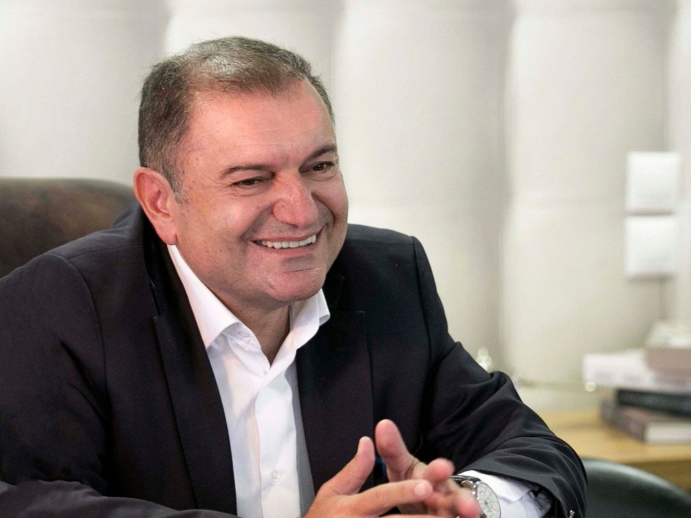 Ο Πρόεδρος της ΠΕΔ-ΚΜ, δήμαρχος Πυλαίας - Χορτιάτη Ιγνάτιος Καϊτεζίδης