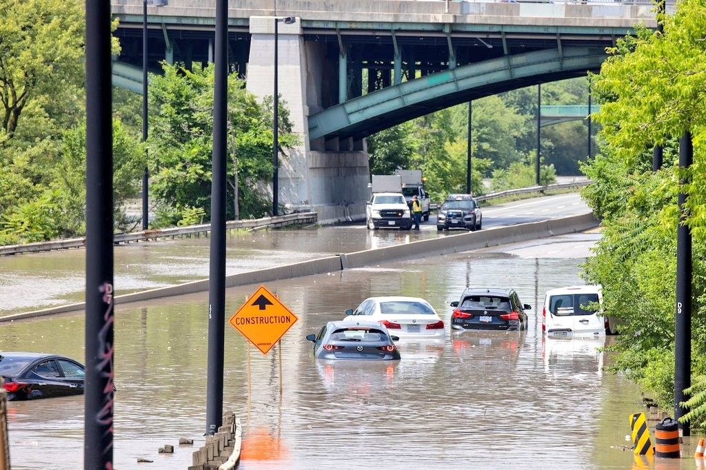 Το Τορόντο πλήττεται αυτές τις μέρες από έντονες πλημμύρες