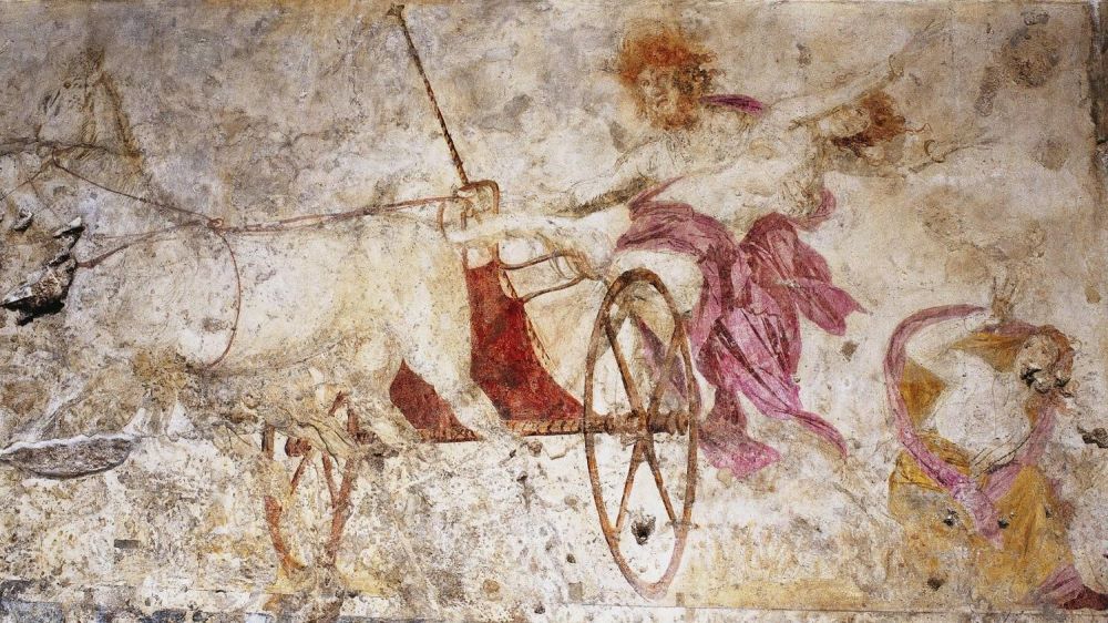 Η τοιχογραφία της αρπαγής της Περσεφόνης