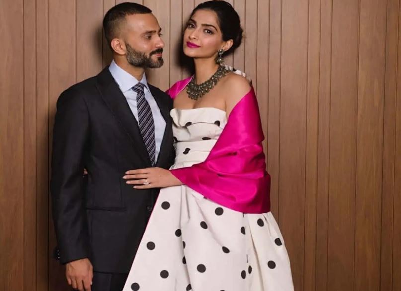 Anand Ahuja και Sonam Kapoor (Instagram)