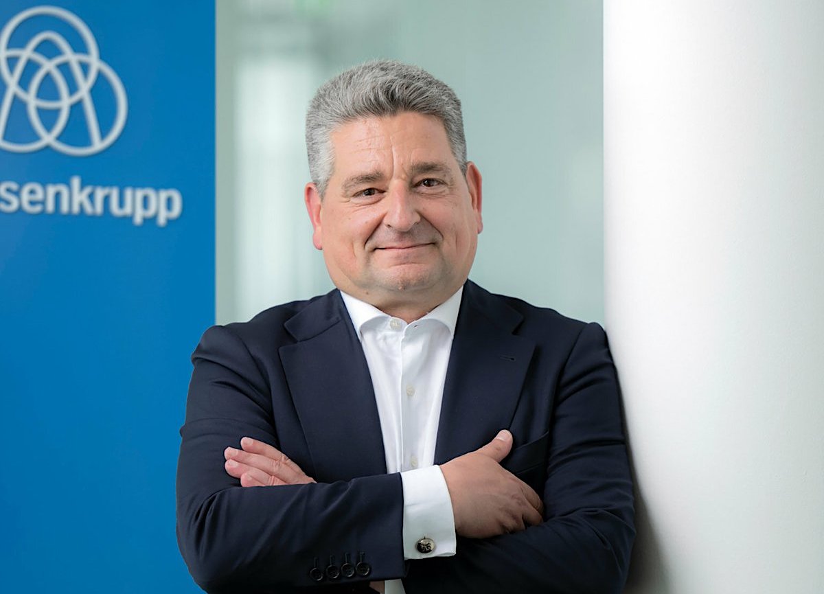 Ο Miguel Angel Lopez Borrego, CEO της ThyssenKrupp