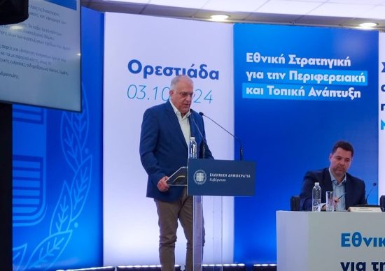 Τάκης Θεοδωρικάκος: Χρηματοδοτούμε με 34 εκατ. ευρώ όλα τα επενδυτικά σχέδια του Νομού Έβρου