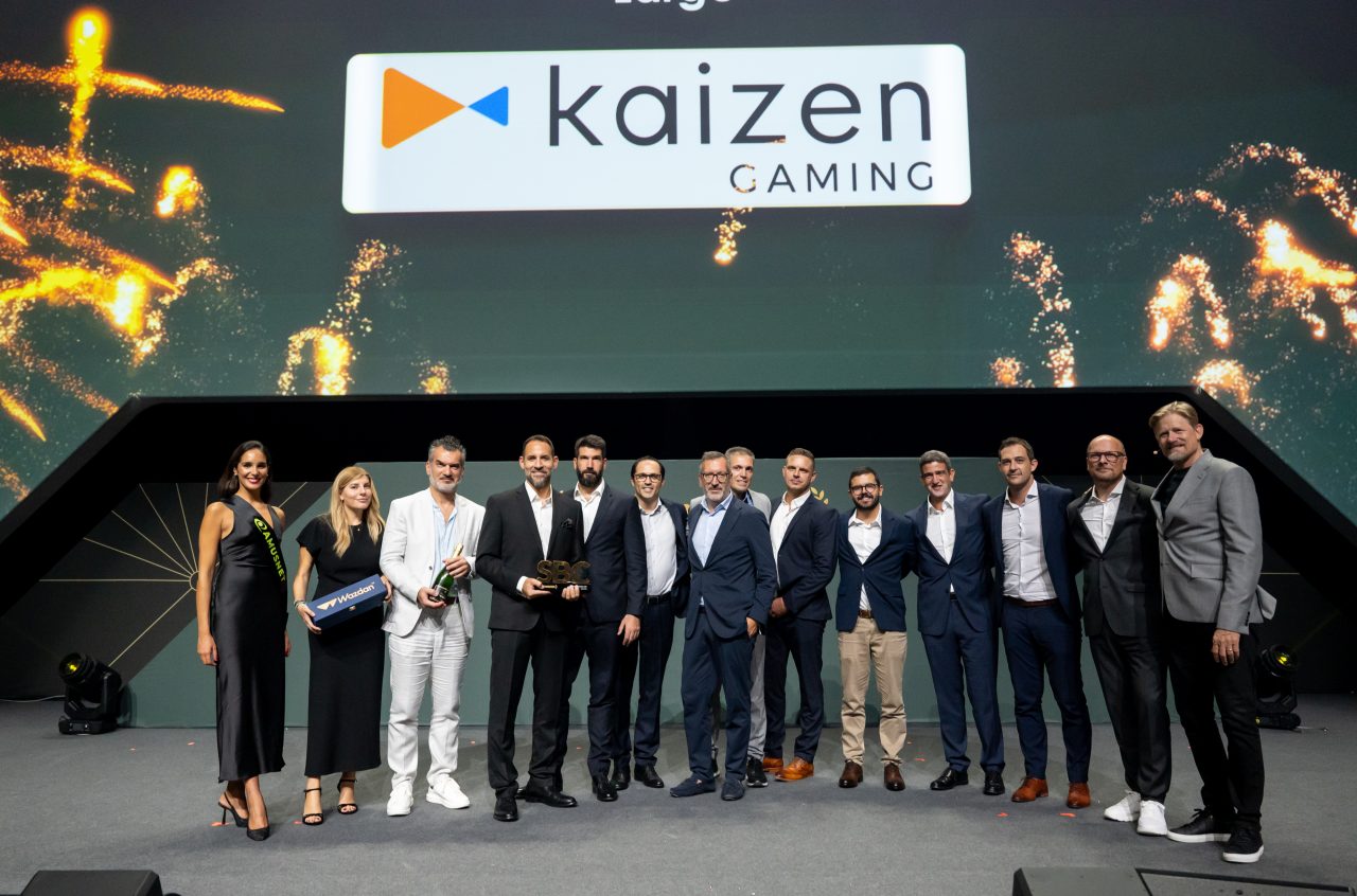 Η ομάδα της Kaizen Gaming στα SBC Awards 2024