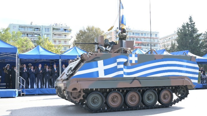 στρατιωτική παρέλαση στη Θεσσαλονίκη