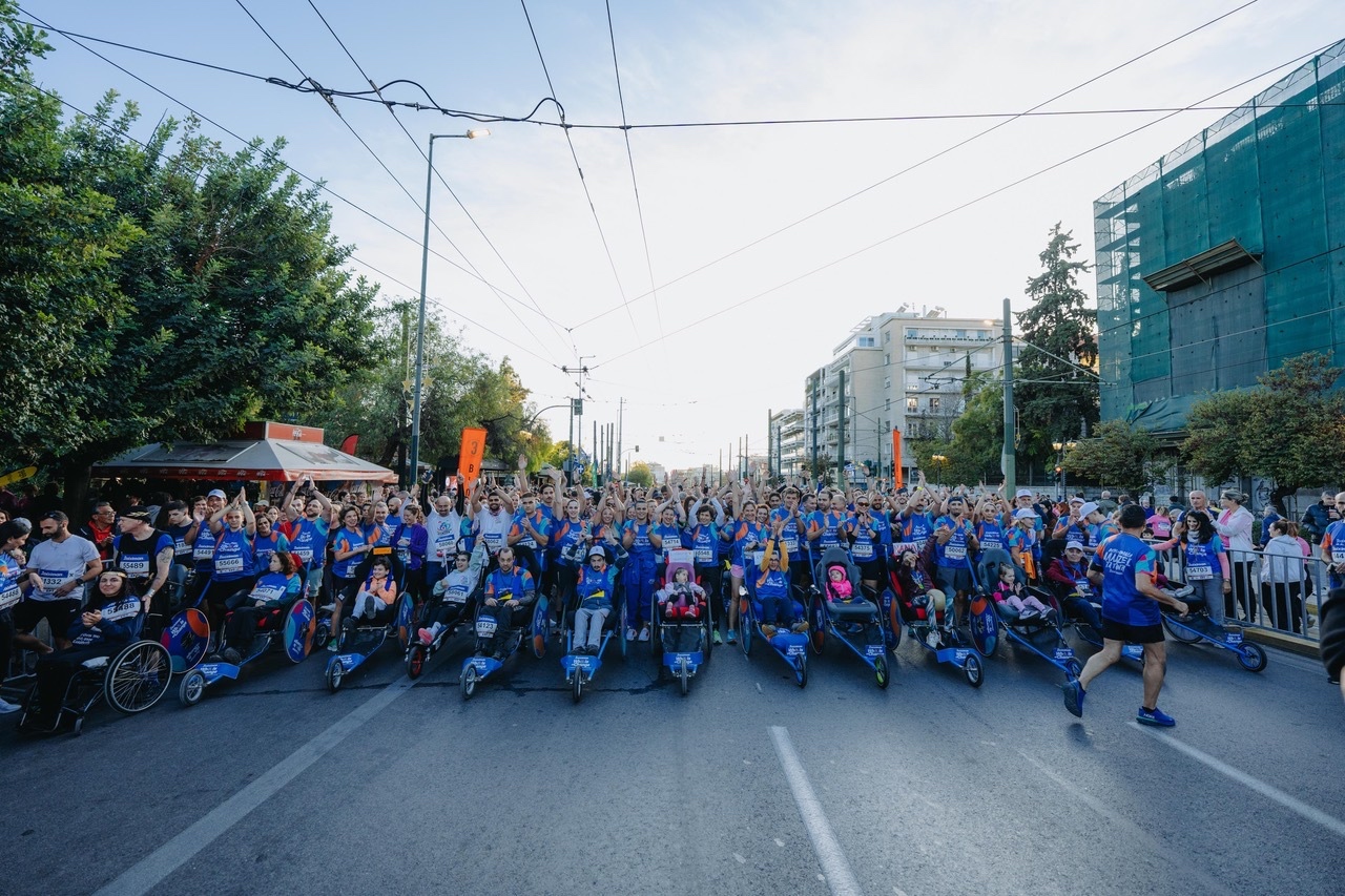 Περισσότεροι από 1.200 εθελοντές δρομείς έλαβαν μέρος στη Stoiximan Wheels of Change