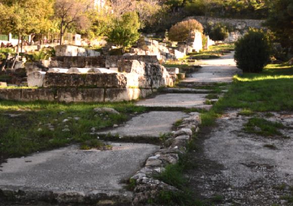 Οδός Παναθηναίων (υφιστάμενη κατάσταση)