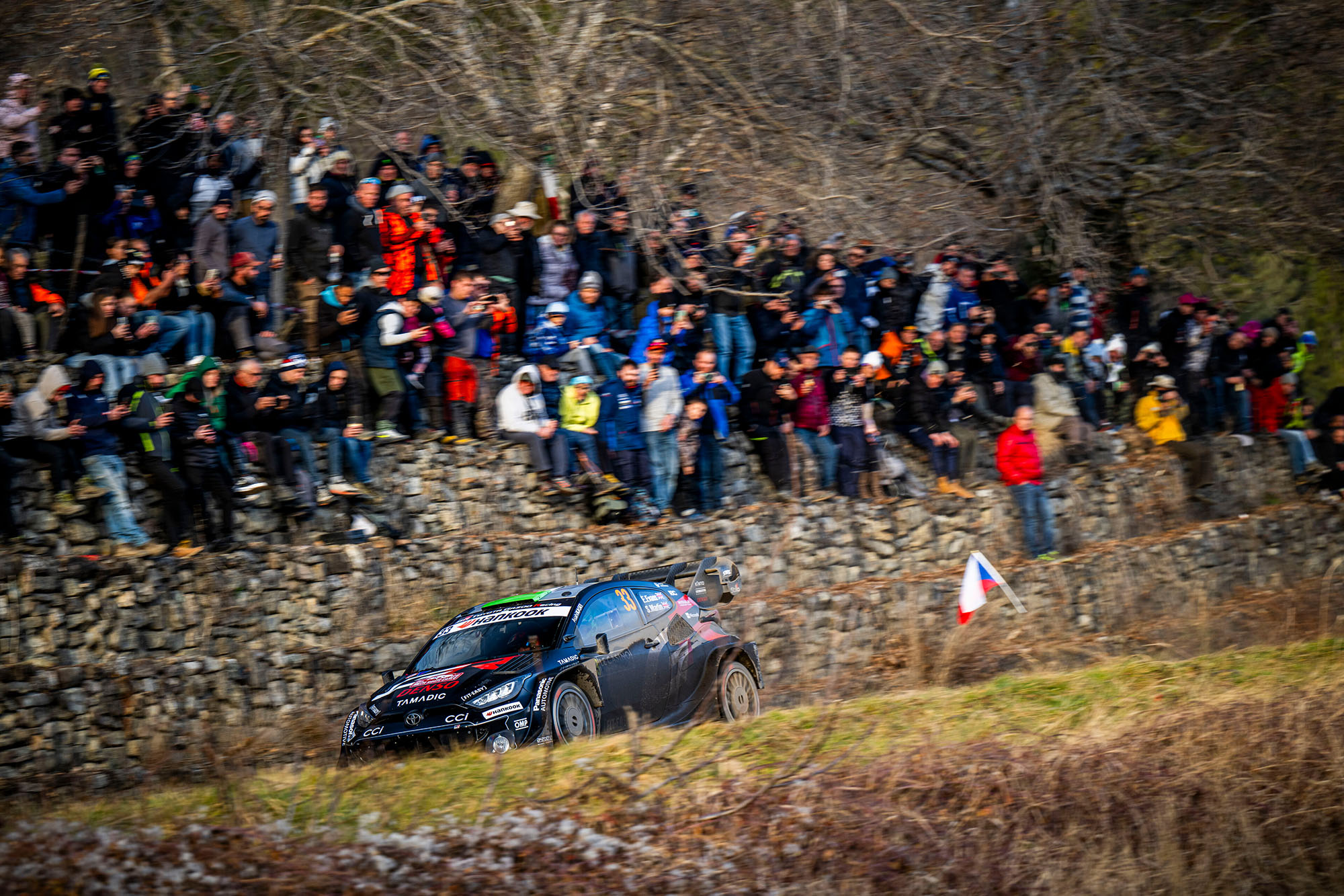 Elfyn Evans (GBR) and Scott Martin (GBR), Toyota GR Yaris Rally1 