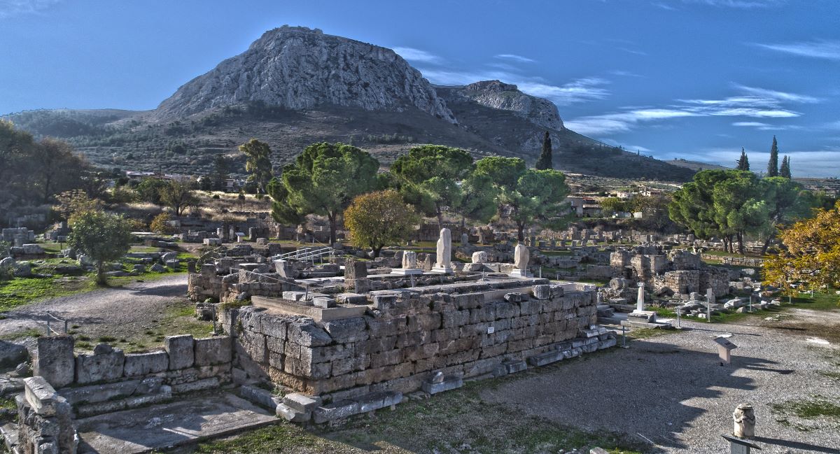 Το Βήμα του Αποστόλου Παύλου στην Αρχαία Κόρινθο