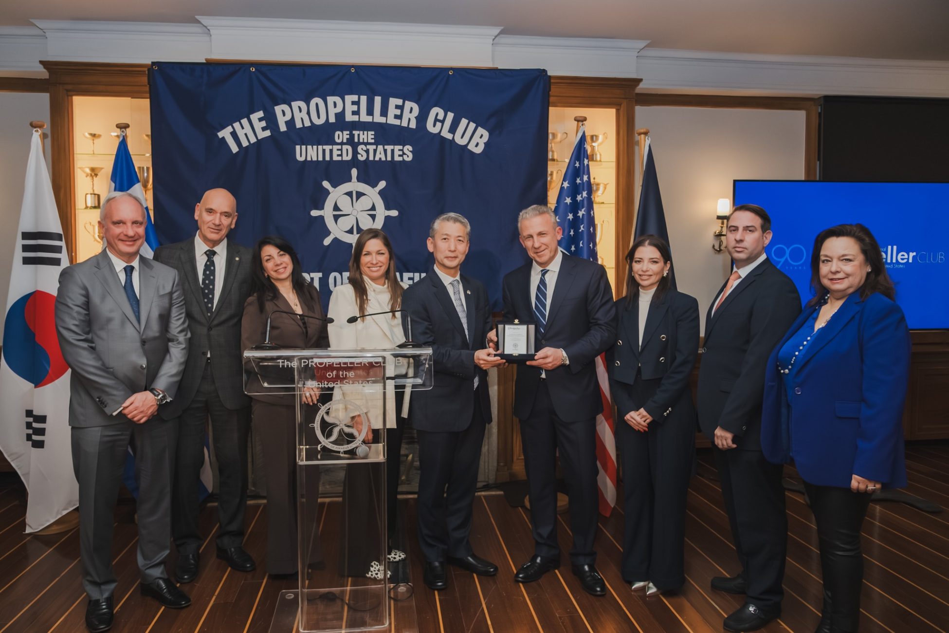 Το Propeller Club Πειραιά τίμησε την Ελληνο- Κορεατική συνεργασία στη Ναυτιλία