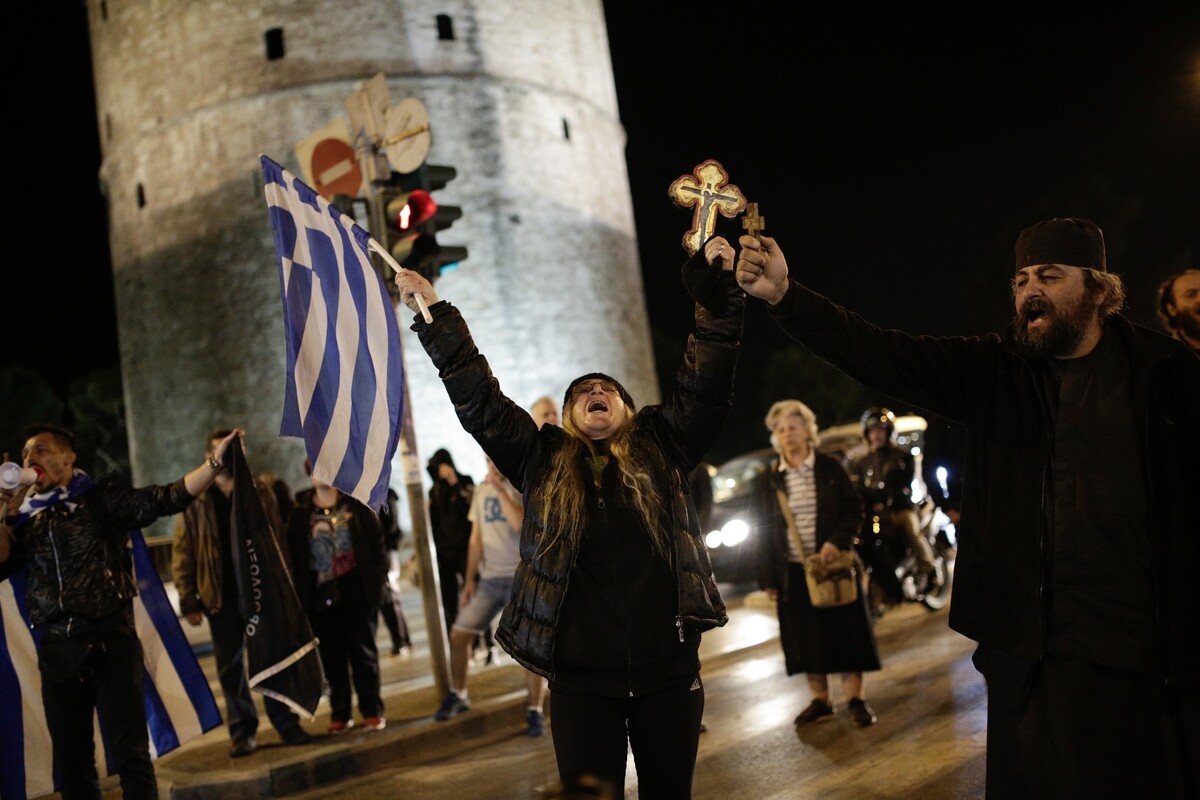 «Αριστοτέλειο» Θεσσαλονίκης διαμαρτυρίες για την παράσταση «Η Ώρα του Διαβόλου»