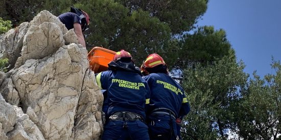 Ρέθυμνο: Επιχείρηση διάσωσης ορειβάτη στον Ψηλορείτη